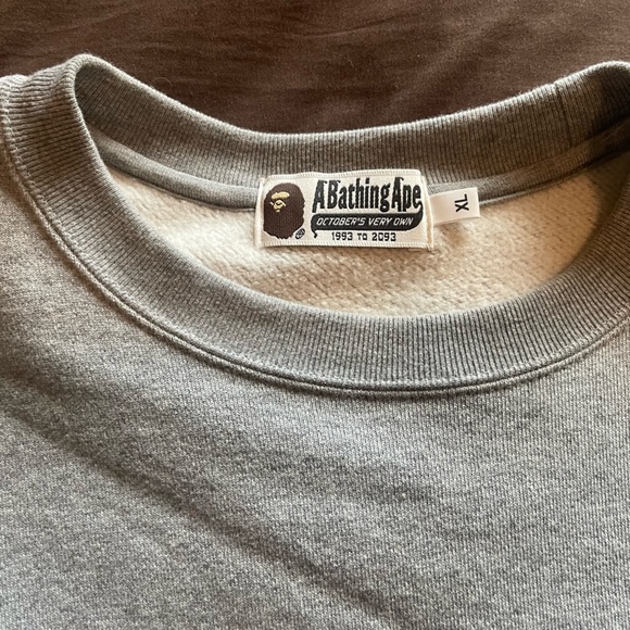 OVO/Bape collaboration Crew neck sweater - Picture 3 of 7